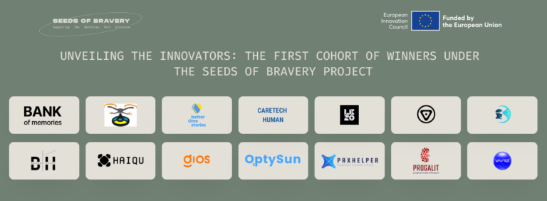 Unveiling the innovators: The first cohort of winners under the Seeds of Bravery project. - Seeds Of Bravery