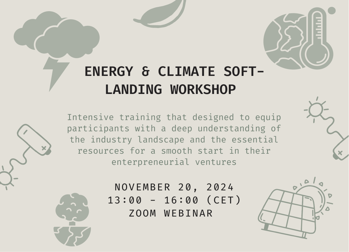 Energy & Climate Soft-landing Workshop - Seeds Of Bravery