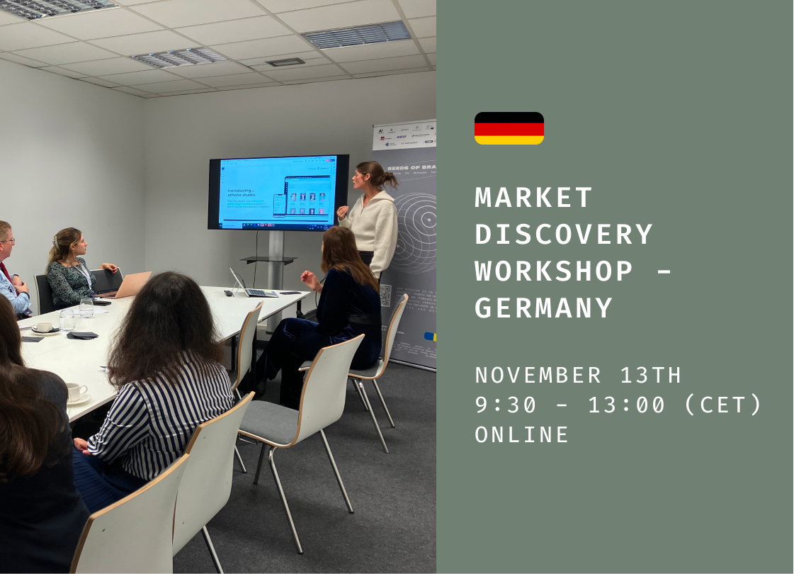 Market Discovery Workshop – Germany! - Seeds Of Bravery