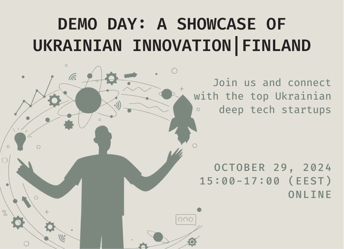 Demo Day: a showcase of Ukrainian innovation | Finland - Seeds Of Bravery