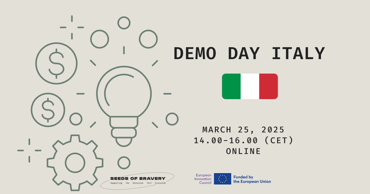 Demo Day Italy - Seeds Of Bravery