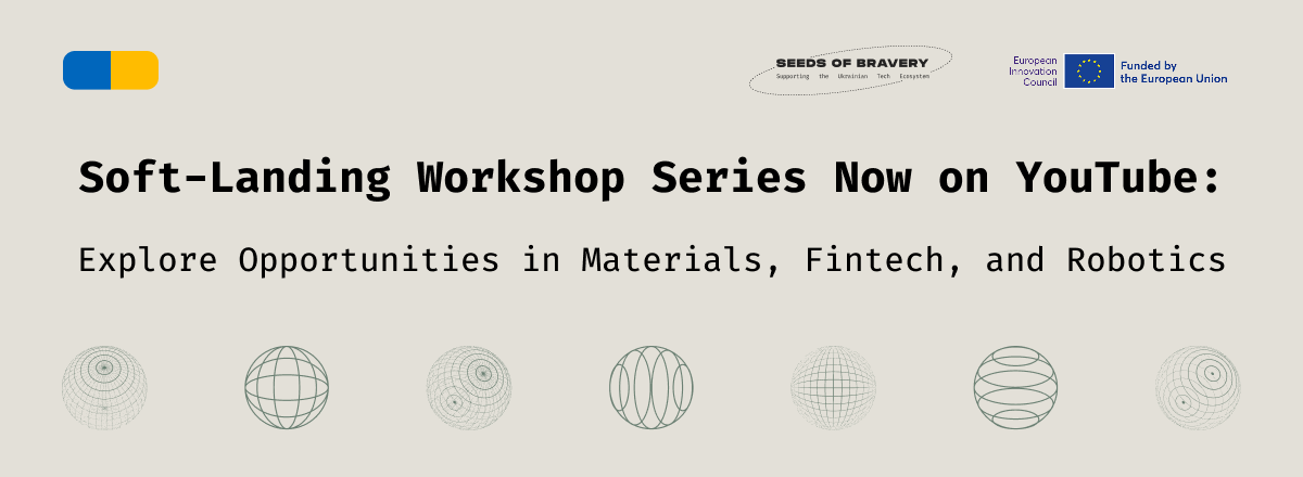 Soft-Landing Workshop Series Now on YouTube: Explore Opportunities in Materials, Fintech, and Robotics - Seeds Of Bravery