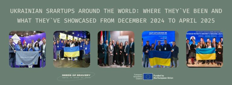 Ukrainian startups around the world: Where they’ve been and what they’ve showcased from December 2024 to April 2025 - Seeds Of Bravery